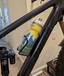 FiveBox Lightweight Aluminum Alloy Bicycle Water Bottle Cage Holder for Outdoor Activities black 1Pack 33 71nDqqJ7FEL