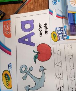 Crayola Color Wonder Mess Free Coloring Kit, 80pc, Toddler Toys, Gift for Boys and Girls 32 71nDztuRqGL