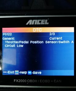 ANCEL OBD2 Scanner FX2000 Car Diagnostic Tool, ABS SRS Transmission Airbag Car Scanner, Check Engine Car Code Reader, Automotive Scan Tool for All Cars 32 71nE6aNmKSL