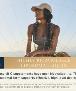 Quicksilver Scientific Liposomal Vitamin C - 1000mg Buffered Liquid Vitamin C Supplement - Immune + Antioxidant Support - Liposomes for Superior Absorption - Vegan + Non-GMO (4oz / 120ml) 13 71nEW6kzWmL