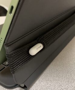 Stylus Sling Pencil Holder with USB Adapter Pocket for Apple Pencil (1st and 2nd Gen) - Compatible with iPad Pro 11/10.9/9.7 & iPad 6th Gen Cases, Black 11/10.9/10.2/9.7-inch 33 71nEodRtJHL