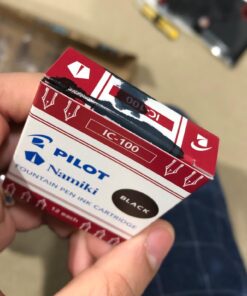 PILOT Namiki IC100 Fountain Pen Ink Cartridges, Black, 12-Pack (69100) 12 Count (Pack of 1) 30 71nFVaTt7JL