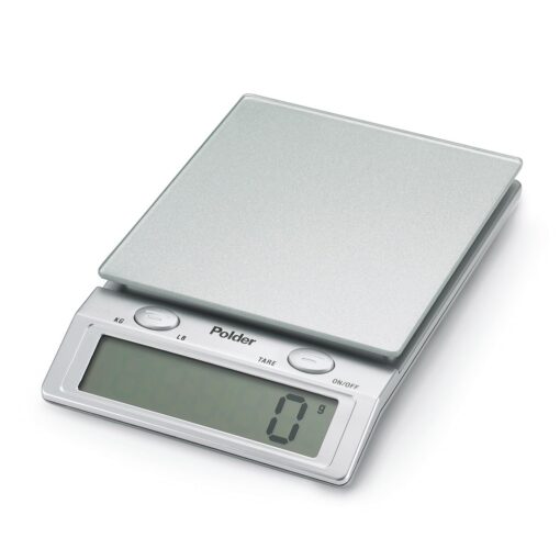 Digital Glass Top Scale Silver