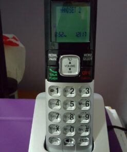 VTech CS6719-2 2-Handset Expandable Cordless Phone with Caller ID/Call Waiting, Handset Intercom & Backlit Display/Keypad, Silver 2 Handsets 37 71nGSkucl5L