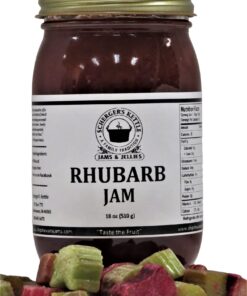 Rhubarb Jam, 18 oz