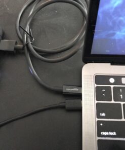 Amazon Basics USB-C to Micro USB 3.1 Gen 2 Fast Charging Cable, 10Gbps High-Speed, 3 Foot, Black 1-Pack 31 71nHGuczl5L