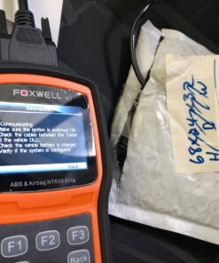 FOXWELL NT630 Plus OBD2 Scanner Diagnostic Tool, Car Code Reader ABS Scan Tool Bleeding Brake SRS Scanner Bidirectional Control with Airbag Light Reset SAS Calibration Oil Light EPB Service 57 71nHLi3t yL