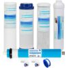 Geekpure 5 Stage Reverse Osmosis Replacement Filter Set with 100 GPD Membrane -10 Inch 3 71nHb7ByodL