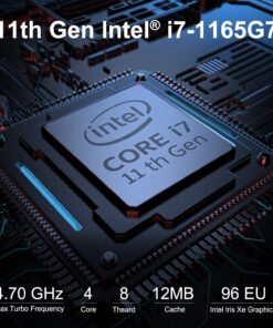 Alternative view of Intel NUC 11 with Intel Core i7-1165G7, 32GB DDR4 RAM & 1TB PCle SSD, 12MB Cache, Up to 4.70 GHz Intel NUC with Intel Iris Xe Graphics, WiFi6, Bluetooth, 8K Support - Built-in Win11 Pro NUC11PAHi7 32GB+1TB