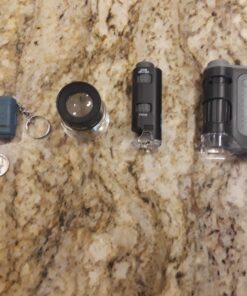 Carson MicroMini 20x LED Lighted Pocket Microscope with Built-In UV and LED Flashlight - Blue 24 71nJRaiU3RL