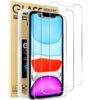 Mkeke Compatible with iPhone 11 Screen Protector for iPhone XR Screen Protector, Tempered Glass Film for Apple iPhone 11 and iPhone XR, 3-Pack Clear for iPhone 11/XR 34 71nK Ti90L