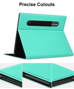 KuRoKo Slim Lightweight Book Folios Case Cover for Remarkable 2 10.3 inch Digital Paper(2020 Released)-Green Green 15 71nKW9PAc4L