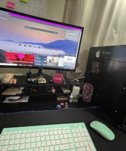 SAMSUNG LC24F390FHNXZA 24-inch Curved LED FHD 1080p Gaming Monitor (Super Slim Design), 60Hz Refresh Rate w/AMD FreeSync Game Mode 27 71nKaJDAITL 2