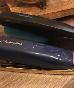 Swingline Stapler, Quick Touch Reduced Effort Stapling, Full Strip, 20 Sheets, Black/Blue (S7064506) 24 71nL3MIaOdL