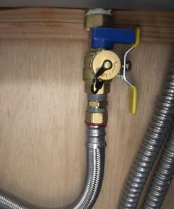 Rheem RTG20220AB Webstone Tankless Water Heater Service Valve Kit, Clean Brass 9 71nLJvyDhPL