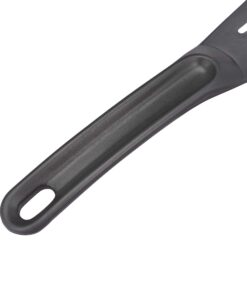 Matfer Bourgeat Exoglass® High Temperature Pelton Slotted Spatula, Professional Fish Turner, Safe for Nonstick Pans, Grey 16 71nNBnb1YwL