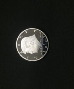 2017 President Donald Trump Inaugural Silver EAGLE Commemorative Novelty Coin 38mm. 45th President of the United States of America CERTIFICATE OF AUTHENTICITY 19 71nNjldsxKL