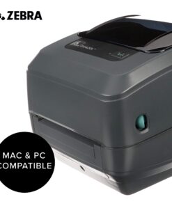 ZEBRA GK420t Thermal Transfer Monochrome Desktop Printer Print Width of 4 in USB and Ethernet Port Connectivity GK42-102210-000 13 71nOlKyeC5L