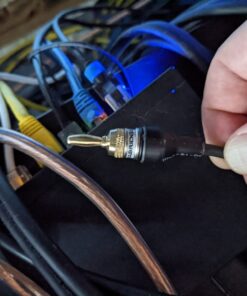 Mediabridge™ Banana Plugs - Corrosion-Resistant 24K Gold-Plated Connectors - 12 Pair/24 Banana Plugs (Part# SPC-BP2-12) 39 71nOoiiU2gL