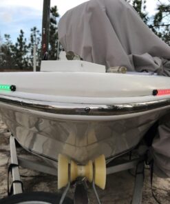 Propel Paddle Gear Led Flex Light Navigation Kit for Kayak & Boats | 2 Bright LED Light Strips | Mounting Track & Stainless Steel Hardware Included | Bright & Durable | Red & Green Lighting 15 71nPU8x2oEL