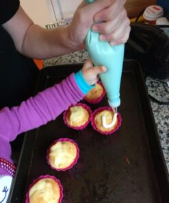 Cakebe Cupcake Decorating Kit 52 pcs Cake Decorating Kit and Cookie Decorating Kit Cake Decorating Set and Cookie Decorating Supplies with 32 Piping Tips 52 PCs Mint Cake Decorating Kit 33 71nPvVh2PtL