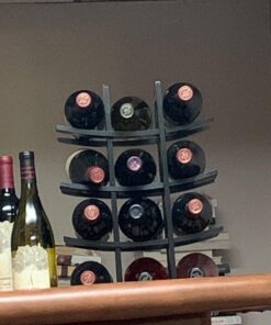 Oceanstar 12-Bottle Bamboo Wine Rack, Dark Espresso 26 71nQdt79E7L