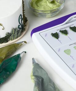 Wilton Set Practice Board, 13 x 10.75-Inch, White/Purple 28 71nQgdN0hzS