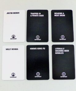 Superfight a Card Game of Absurd Arguments | Fun Family Friendly, Party Game of Super Powers and Super Problems, Enjoyed by Kids, Teens, and Adults, 500-card Deck, 3 or More Players, Ages 8+ 35 71nQlyrnUPL