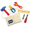 Kidoozie My First Toolbelt - Pretend Play Toolbelt with Tools for Toddlers and Preschoolers Ages 2+ - Includes Tools, Wrench, Hammer, and More. Kids Will Love Pretending to be Construction Workers! Little Builder Tool Belt 32 71nQwqH9gAL