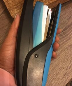 Swingline Stapler, Quick Touch Reduced Effort Stapling, Full Strip, 20 Sheets, Black/Blue (S7064506) 25 71nRUVmJkVL