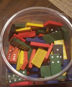 Learning Resources Double-six Dominoes In Bucket, Teaching aids, Math Classroom Accessories, 168 Pieces, Ages 5+ 26 71nS JJ0VrL