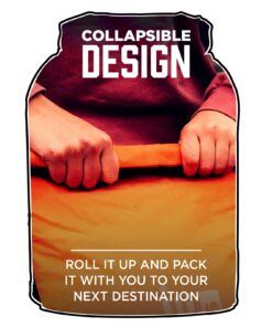 ICEMULE Classic Collapsible Backpack Cooler – Hands Free, 100% Waterproof, 24+ Hours Cooling, Soft Sided Cooler Large - 20L Blaze Orange 14 71nS0RkjVkL