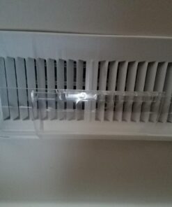 Frost King Unbreakable Heat and Air Deflector, Clear Plastic, 2 3/4” Tall, Width Adjustable 10” to 14” Unbreakable, expands 10" to 14" 51 71nSDPuMUfL