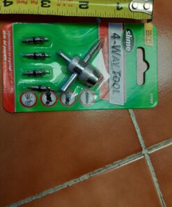 Slime 20088 Valve Tool, 4-Way, Plus Valve Cores for All Types of Tire 4-way Valve Tool 32 71nSHrfAn3L