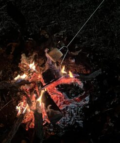 MalloMe Marshmallow Roasting Sticks Smores Kit - Marshmallows Smores Sticks for Fire Pit Long - Camping Campfire Accessories S'mores Gift Set- Smore Hot Dog Roaster Marshmello Skewers - 34 Inch 5 Pack Set of 5 33 71nShGFuOhL