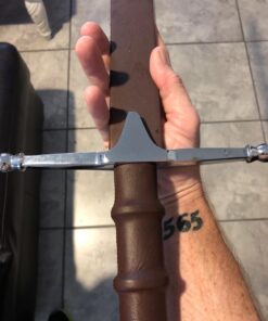 Whetstone Cutlery William Wallace Medieval Sword with Sheath, Silver, 8.75''x 41.625'' x 2.25'' 48 71nT9FiEi4L