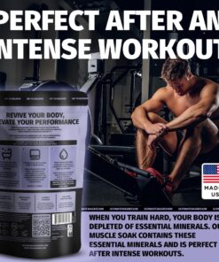 Coach Soak: Recovery Bath Soak - Absorbs Faster Than Epsom Salt Bath Soak for Pain – Rejuvenating Post Workout Magnesium Flakes -21 Minerals, Essential Oils & Bath Salts (Calming Lavender) Calming Lavender 3 Pound (Pack of 1) 24 71nTKrfTeQL