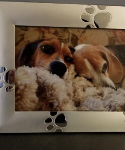 Skyway Puppy Dog Paw Print Pet Photo Picture Frame Silver - 5 x 7 18 71nTX5J4oWL