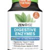 Zenwise Digestive Enzymes - Probiotic Multi Enzyme with Probiotics and Prebiotics for Digestive Health and Bloating Relief for Women and Men, Enzymes for Gut Health - 180 Count 28 71nTyfxit3L