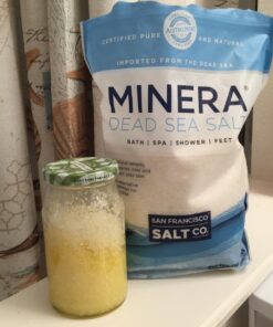 Minera Natural Dead Sea Salt - 5 lbs. Bulk - Fine Grain 40 71nU15Oqs8L