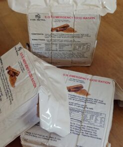 SOS Food Rations Emergency 3600 Calories Cinnamon Flavor Food Bar - 3 Day / 72 Hour Package with 5 Year Shelf Life- 1 Pack 28 71nUFeI7bvL