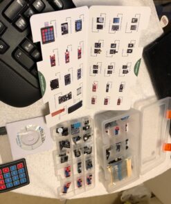 ELEGOO Upgraded 37 in 1 Sensor Modules Kit with Tutorial Compatible with Arduino IDE UNO R3 MEGA Nano V2 41 71nUomdY 5L