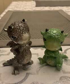 Alternative view of Surly Baby Dragon Figurine Display