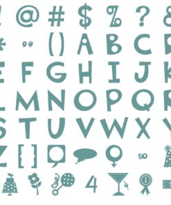 Cricut Cuttin' Up Font Cartridge 33 71nWOtesXSL