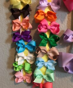60Pcs 3 Inch Hair Bows For Toddler Girls Kids Clips Accessories Babies Pigtail Age 1 2 3 4 5 6 Years Old (30colors x 2) 30 colors 31 71nWrxTVOFL