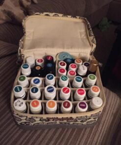 Always Nature Essential Oil Bag Organizer/Carrying Case - hold up to 30 Bottles of 15ml oils! (Little Bird, M) 11 71nX0pzrGwL