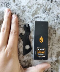Gerber Gear Shard Keychain - Multi-Tool Keychain with Bottle Opener, Screwdriver, and Wire Stripper - EDC Gear Stocking Stuffers - Black Shard- Slate 33 71nX7eneJ2L