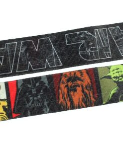 Alternative view of Bioworld Star Wars Movie Multi Character Lanyard Fan Accessory