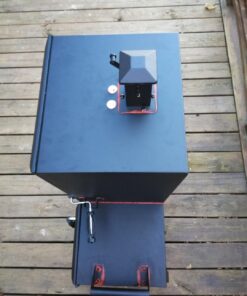 Dyna-Glo DGO1176BDC-D Vertical Offset Charcoal Smoker Standard Black 48 71nXpfN5B3L