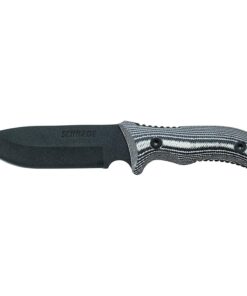 Schrade SCHF36M Frontier 10.4in Full Tang Stainless Steel Fixed Blade Knife with 5in Drop Point and Micarta Handle for Outdoor Survival, Camping and Bushcraft,Multi 7 71nYl2puiDL